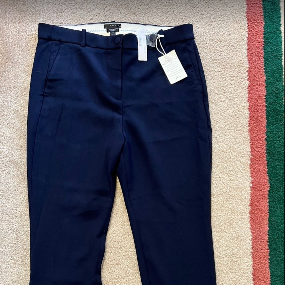 J Crew High Rise Cameron Trouser